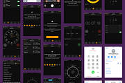 iOS11 GUI KIT Illustrator Sketch XD, an UI Kit Template by Ui Markets (Thumbnail 12 of 21)