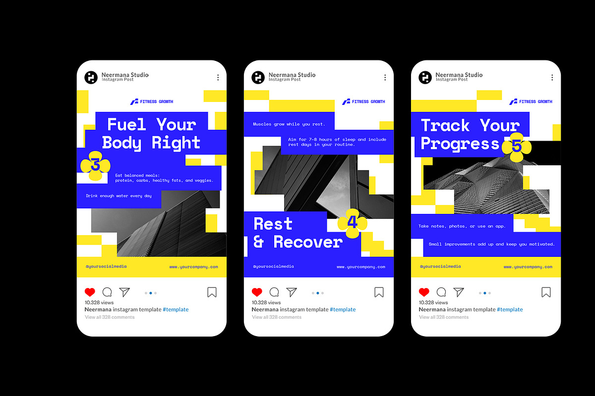 Fitness Guides Instagram Carousel preview 3