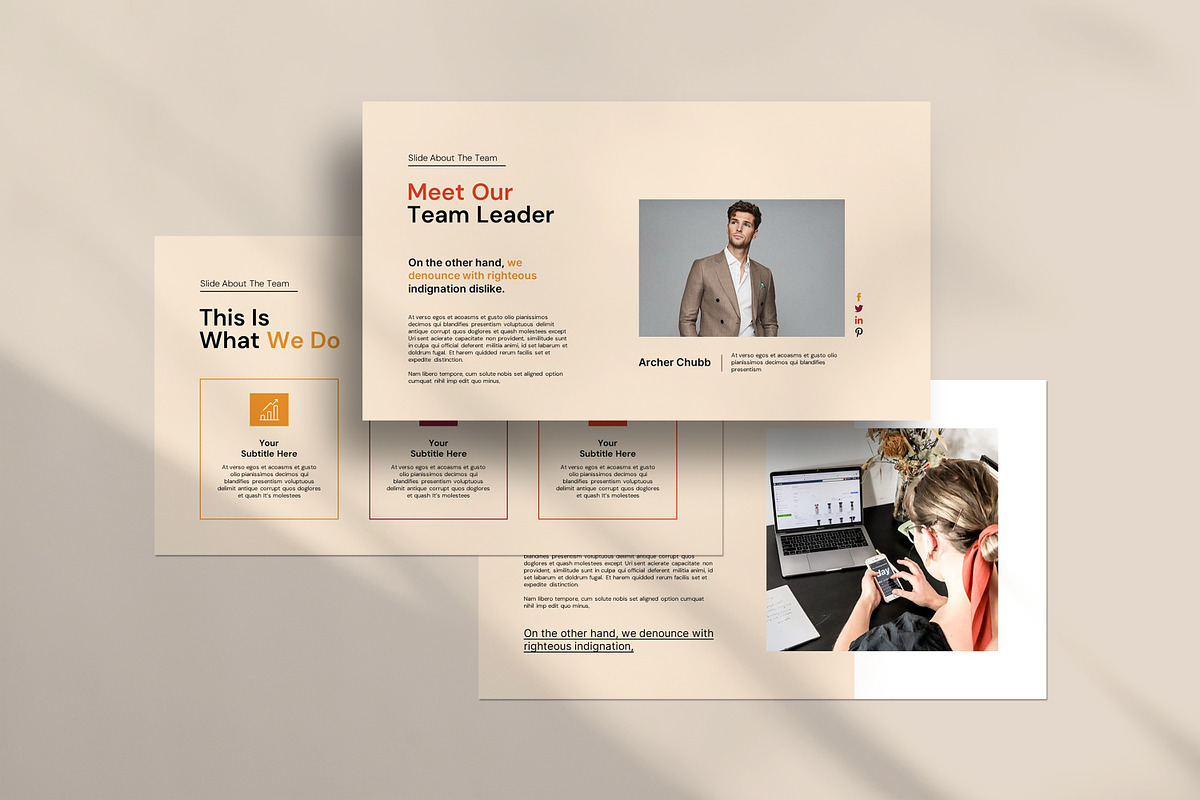 Creative Brief Presentation Template, a Presentation Template by evgenystudio (Photo 5 of 9)
