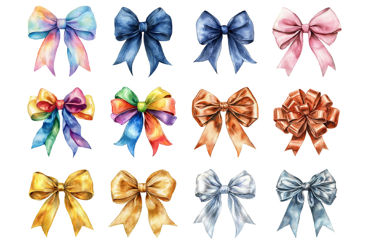 Christmas Bow Sublimation Bundle, a Graphic by CitraGraphics (Photo 4 of 5)