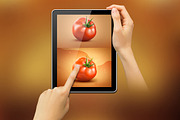 Tablet Screen Mockup, an iPhone Mockup by Cyberspace Builder (Thumbnail 2 of 5)