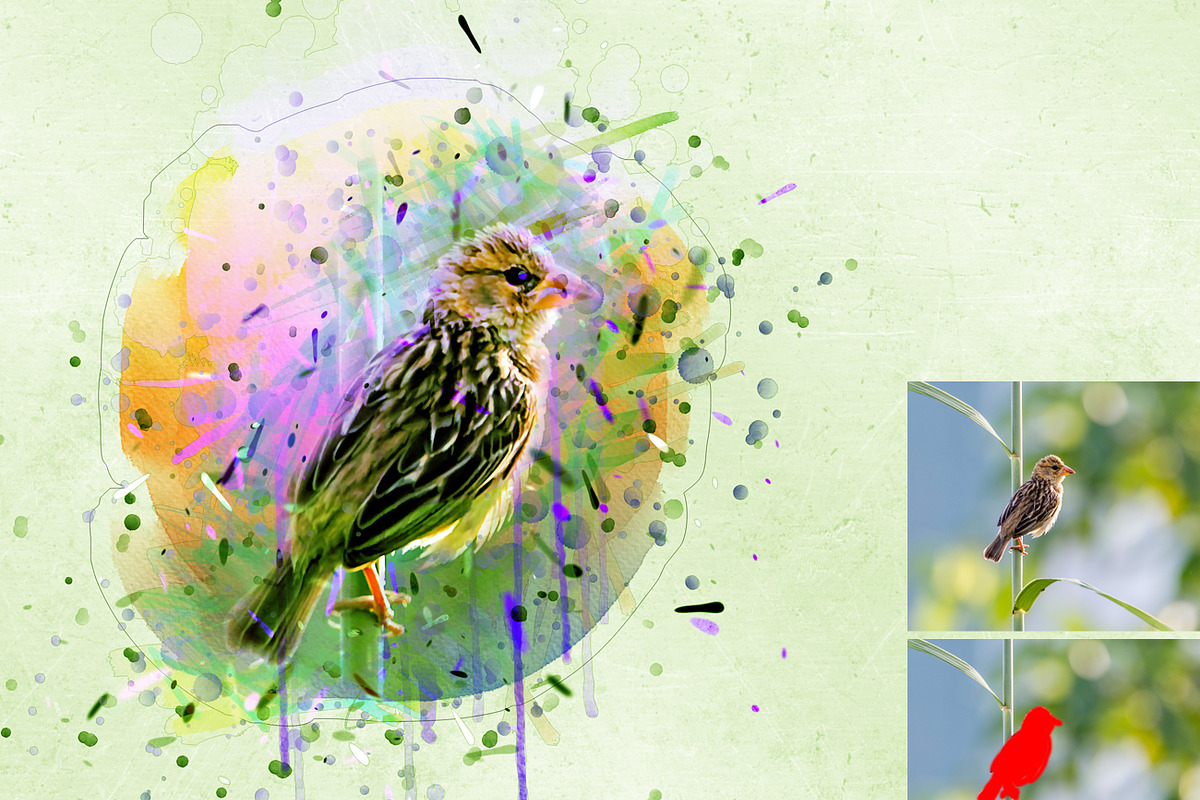 Paint Photoshop Action, an Action Add-On by MRI STUDIO (Photo 17 of 22)