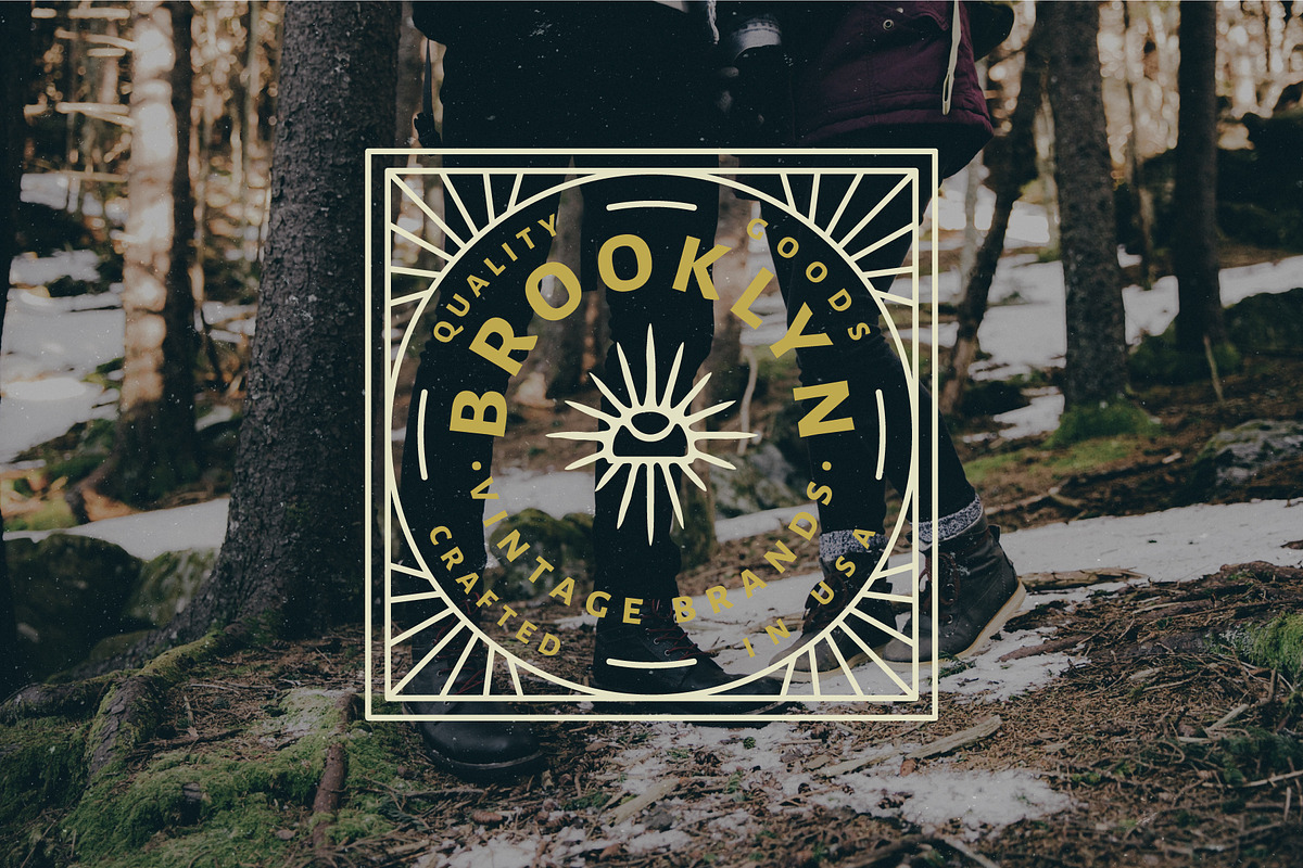 5 Vintage Badge Logos Vol 01 Part 2, a Branding & Logo Template by Wortfice (Photo 4 of 7)