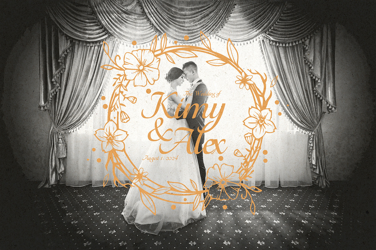 Angelin Script Font, a Script Font by Elegant Font (Photo 6 of 9)
