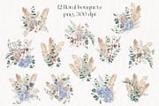 Everlasting Florals Winter Boho, a Seasonal Illustration by Catch the Dream Art (Thumbnail 3 of 12)