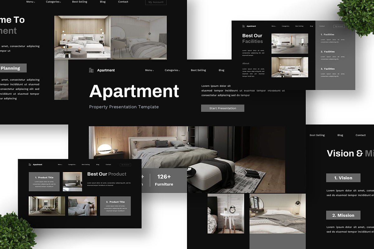 Apartement - Property Google Slide preview 5