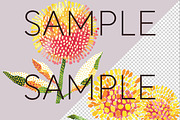 Aboriginal Style Flower Clipart PNG, a Decorative Illustration by Pawcasso's Portraits (Thumbnail 9 of 9)