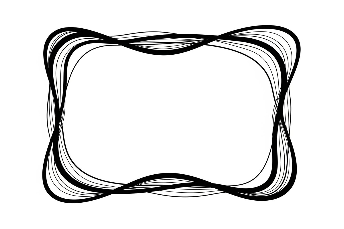 Abstract Line Frame SVG Bundle, an Illustration by yasushie (Photo 29 of 31)
