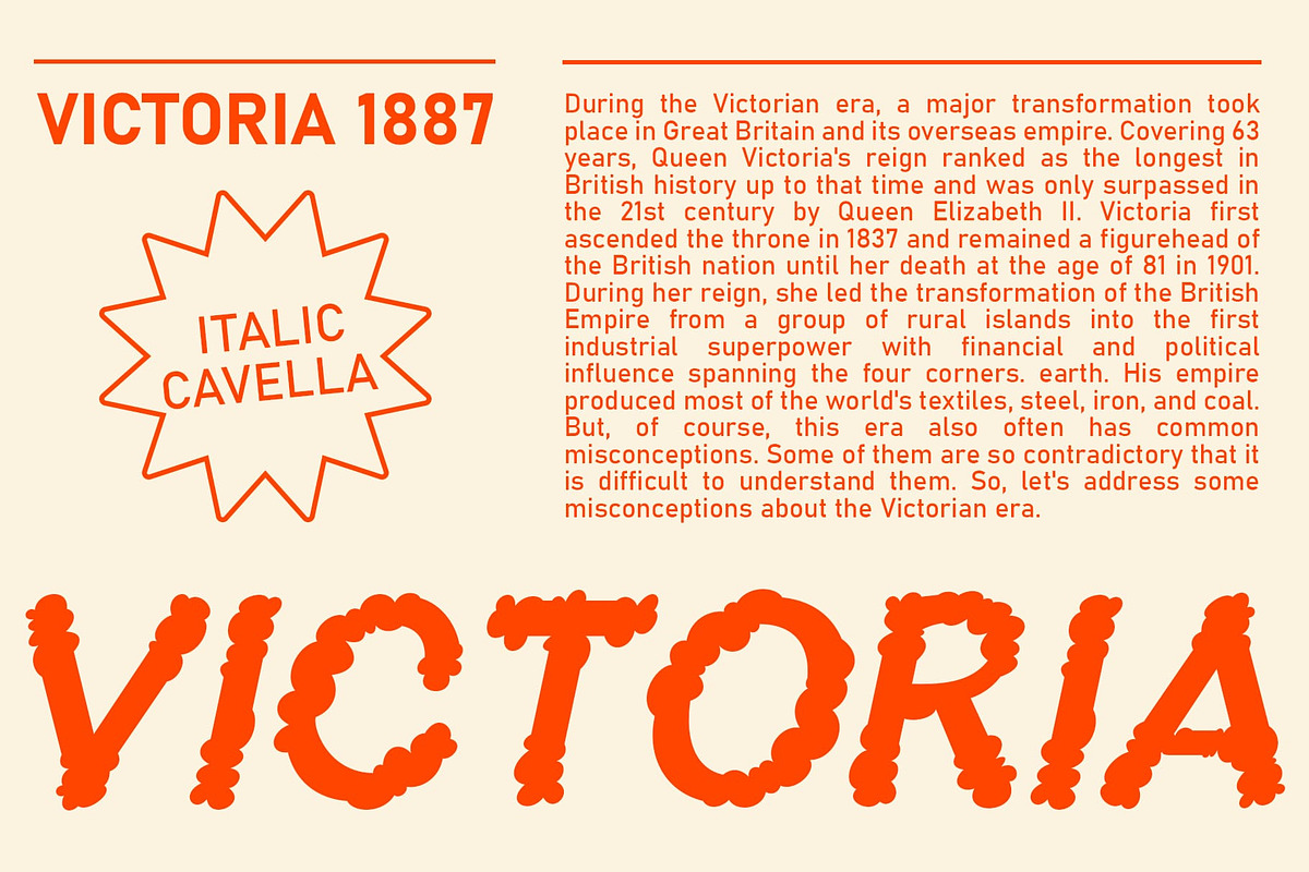 Cavella – Display Font, a Sans Serif Font by Craft Supply Co. (Photo 5 of 8)