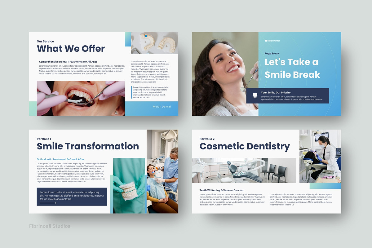 Dental Clinic Google Slides preview 5