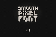 Smooth pixel font, a Sans Serif Font by Firsik (Thumbnail 1 of 2)