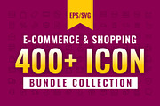 E-Commerce & Shopping Line Icons, an Outline Icon by gstudiovect21 (Thumbnail 1 of 5)