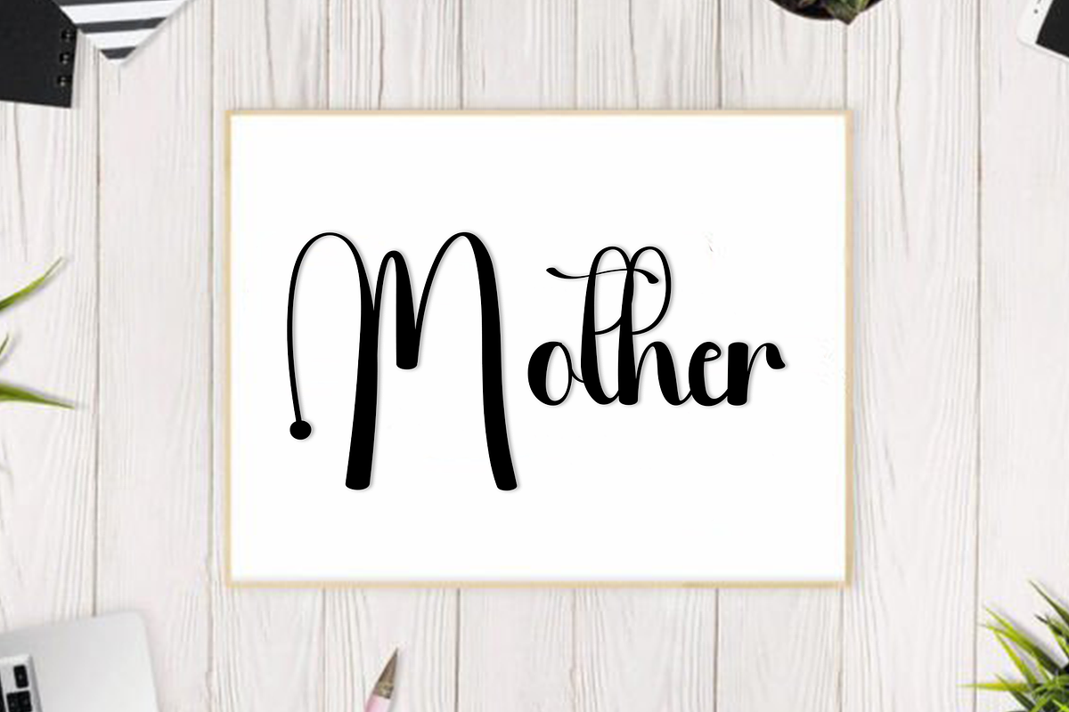 Mama Writing, a Handwritten Font by FreshTypeINK (Photo 5 of 8)