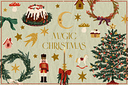 Magic Christmas, a Seasonal Illustration by NKTN (Thumbnail 1 of 5)