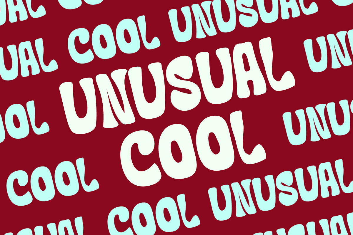 Gebitrum Thompen Ultimate 70s Groovy, a Sans Serif Font by Maulana Creative (Photo 5 of 7)