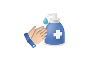 Cleaning 3D Icons Set Bundle, an Object Graphic by Aimagenarium@gmail.com (Thumbnail 18 of 21)