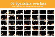 Sparkler Overlays, an Object Graphic by DreamyOverlay (Thumbnail 4 of 4)