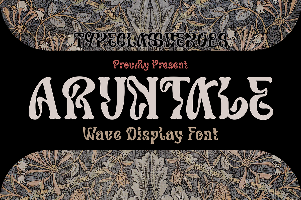 Aruntale Font, a Blackletter Font by TypeClassHeroes (Photo 1 of 8)