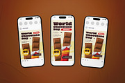 World Chocolate Day Event Flyer Set, a Flyer Template by The Good Store (Thumbnail 2 of 2)
