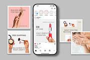 BEAUTY & FASHION social media Post, a Social Media Template by Artisan Vibes (Thumbnail 2 of 9)