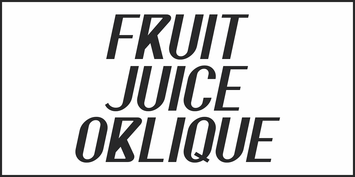 Fruit Juice JNL, a Font by Jeff Levine Fonts (Photo 4 of 5)
