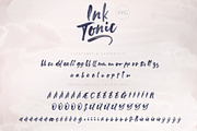Ink Tonic | A SVG Brush Font, a Script Font by Ayca Atalay (Thumbnail 19 of 21)