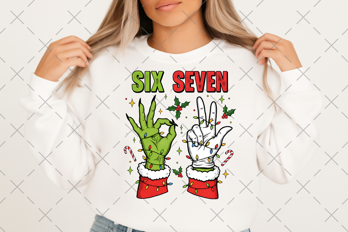 Trending Six Seven Meme Funny Christ, an Illustration by Craft Nest (Photo 3 of 5)