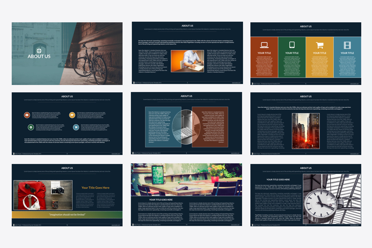 Bubble Powerpoint Template, a Presentation Template by Mia (Photo 4 of 5)
