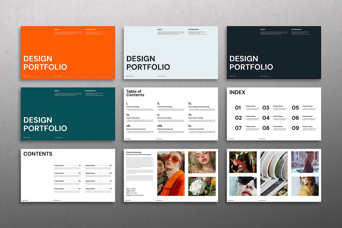 Portfolio Presentation Template, a Presentation Template by Artisan Vibes (Photo 9 of 12)