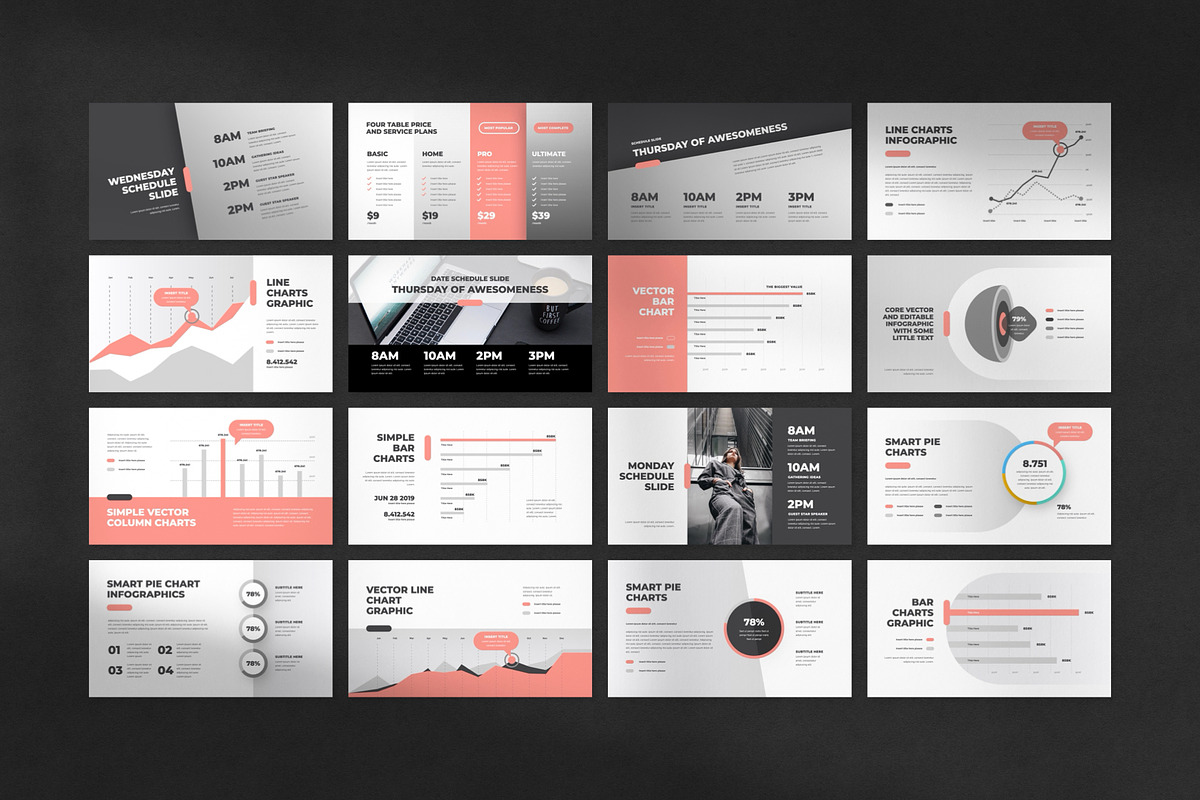 Elegant PowerPoint Template, a Presentation Template by Creathrive Design (Photo 9 of 10)