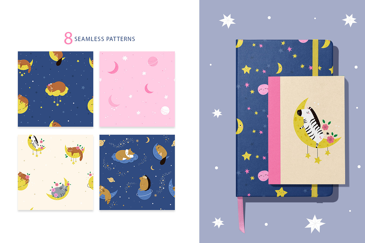 Bedtime Stories Designs & Patterns, an Animal Illustration by danceyourlife (Photo 4 of 8)
