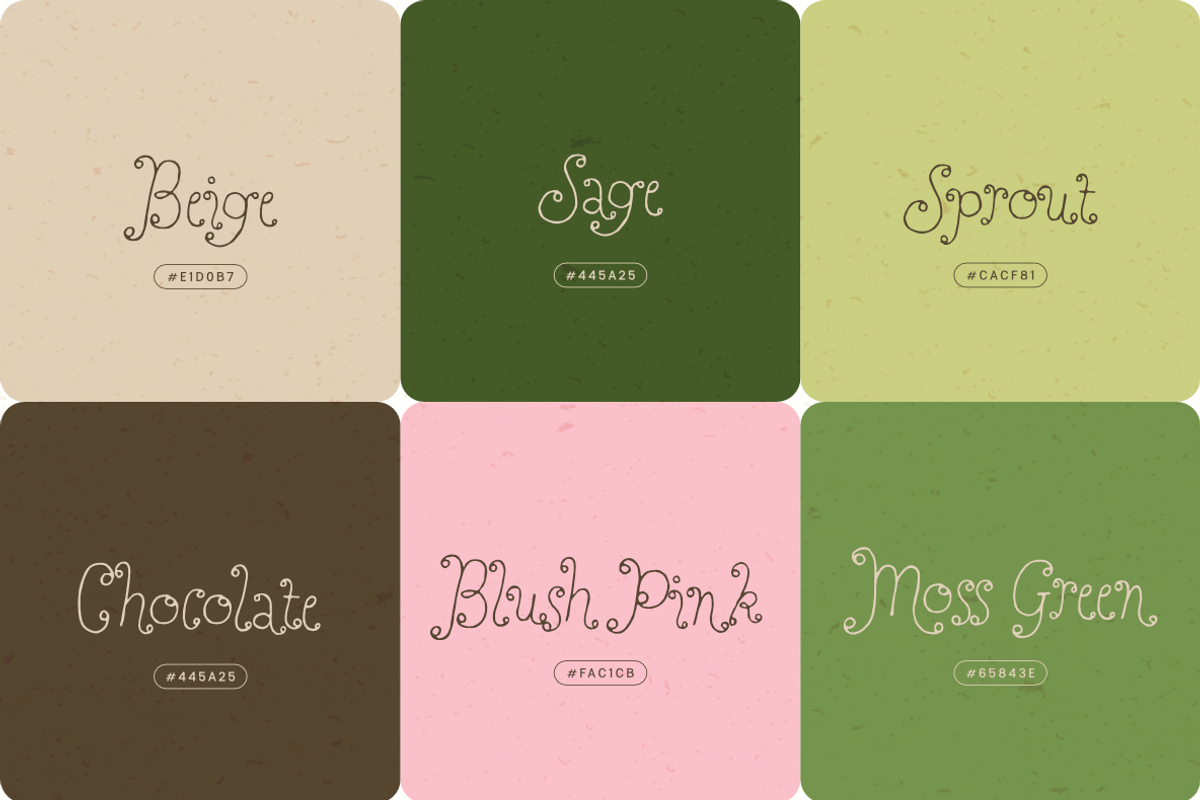 Perfect Sprouts | Whimsical Font, a Handwritten Font by type peace (Photo 7 of 20)