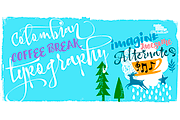 CoffeeBreak Type Family / 8 Fonts, a Script Font by Andinistas Fonts (Thumbnail 8 of 11)