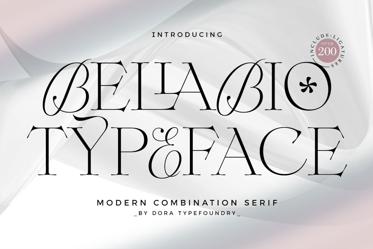 Bellabio Typeface, a Serif Font by Dora Typefoundry (Photo 25 of 25)