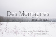 Des Montagnes - multilingual, a Serif Font by INKMETHIS (Thumbnail 1 of 5)