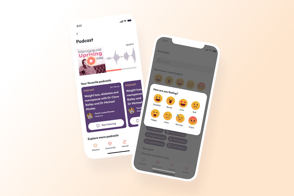 Meno App UI Kit, an UI Kit Template by theBrandLab.io (Photo 4 of 7)
