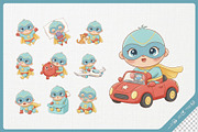 Cheerful Super Baby Boy Cute, a Person Illustration by Gohsantosa (Thumbnail 2 of 4)
