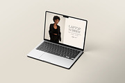 Laptop Screen Mockup, a Mac Mockup by graphic_keY (Thumbnail 4 of 8)