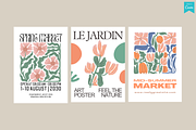 Naive Flowers: Patterns & Posters, a Pattern Graphic by PixelAesthetic (Thumbnail 8 of 8)