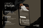 Bold Squarespace Template, a Squarespace Template by Glowup Online (Thumbnail 3 of 9)