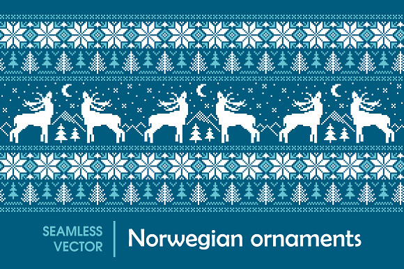 Norwegian ornaments preview 4