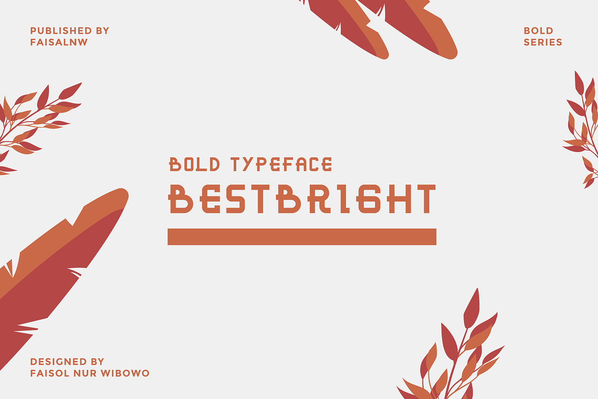 Bestbright Bold, a Sans Serif Font by Izalsye (Photo 4 of 4)