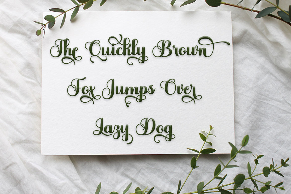 Melyndra Script, a Script Font by Has_rizal (Photo 8 of 10)
