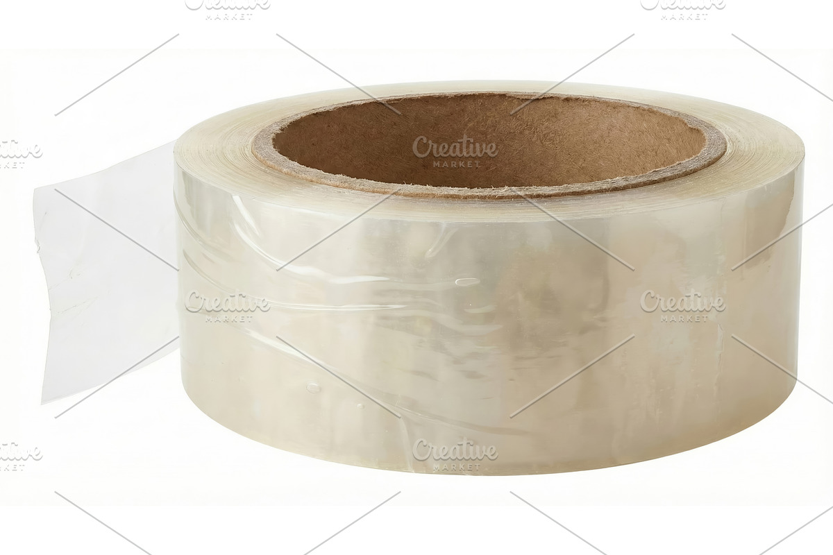 Tape Roll on White, an Object Illustration by CREATIVEDEF