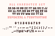 Christmas Bubble is retro font duo, a Handwritten Font by Brown Cupple (Thumbnail 5 of 7)