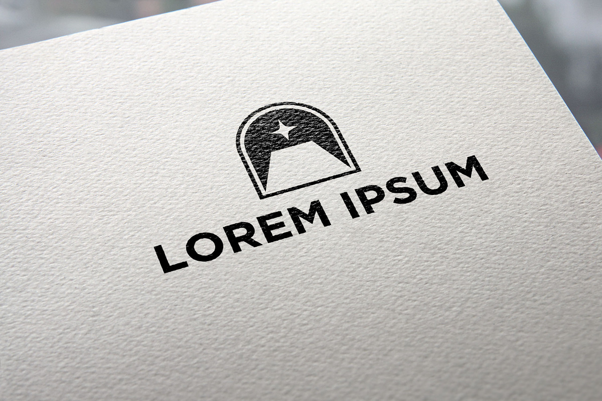 Modern burial ground logo concept, a Branding & Logo Template by REDVY CREATIVE