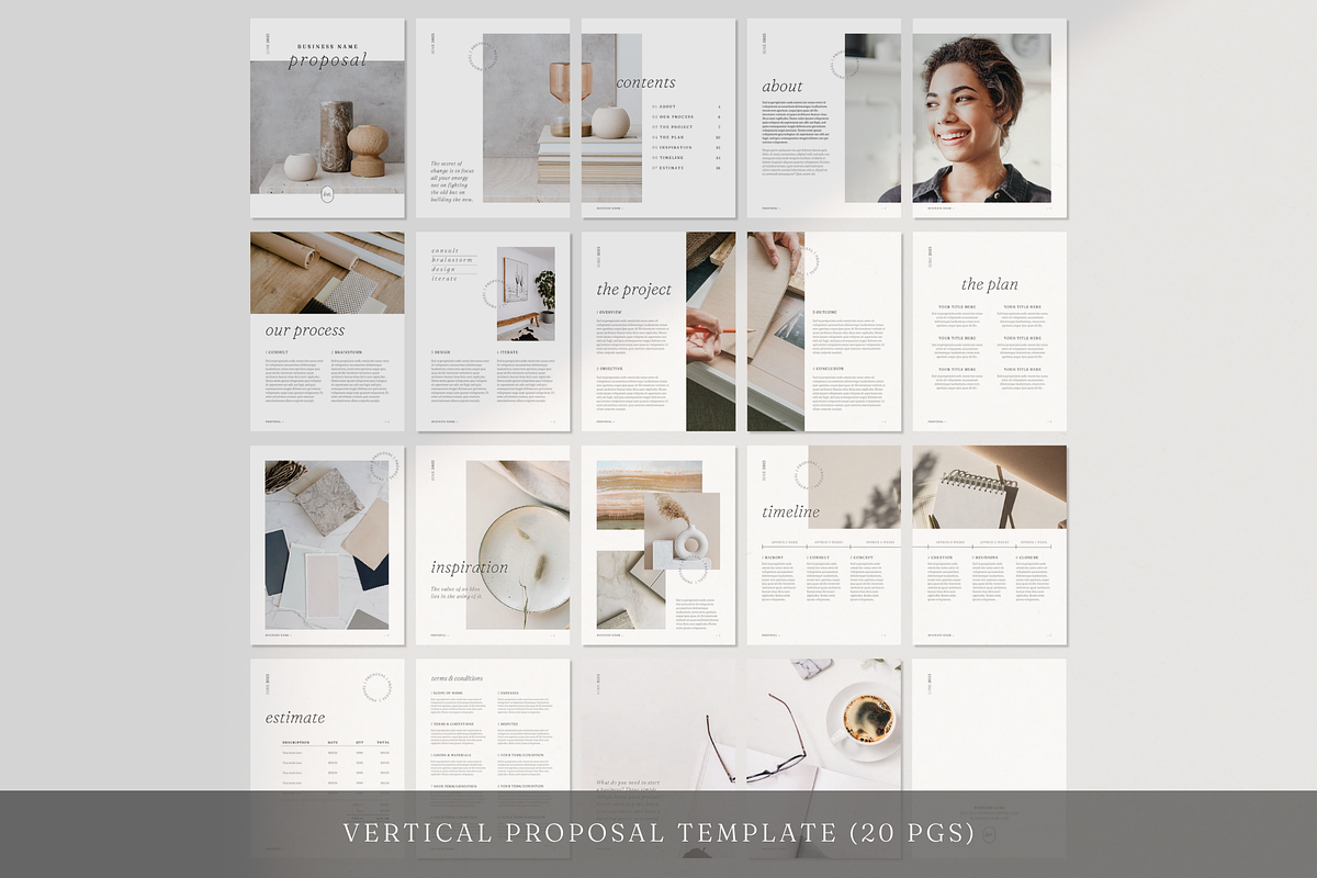 Small Business Onboarding Templates, a Marketing Template by frommakertomaker (Photo 2 of 9)