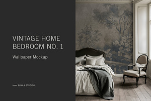 Vintage Home | Bedroom Mockup No. 1
