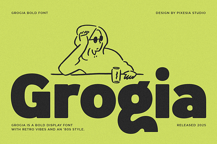 Grogia - Bold Display Font
