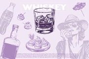 Cocktail Alcohol Drinks Illustration, a Food Illustration by Nocturnal Wolf (Thumbnail 4 of 14)